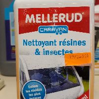 Nettoyant résine et insectes