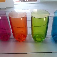 VERRES A EAU COULEUR